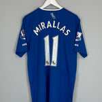 2015/16 EVERTON MIRALLAS #11 HOME SHIRT (XL) UMBRO