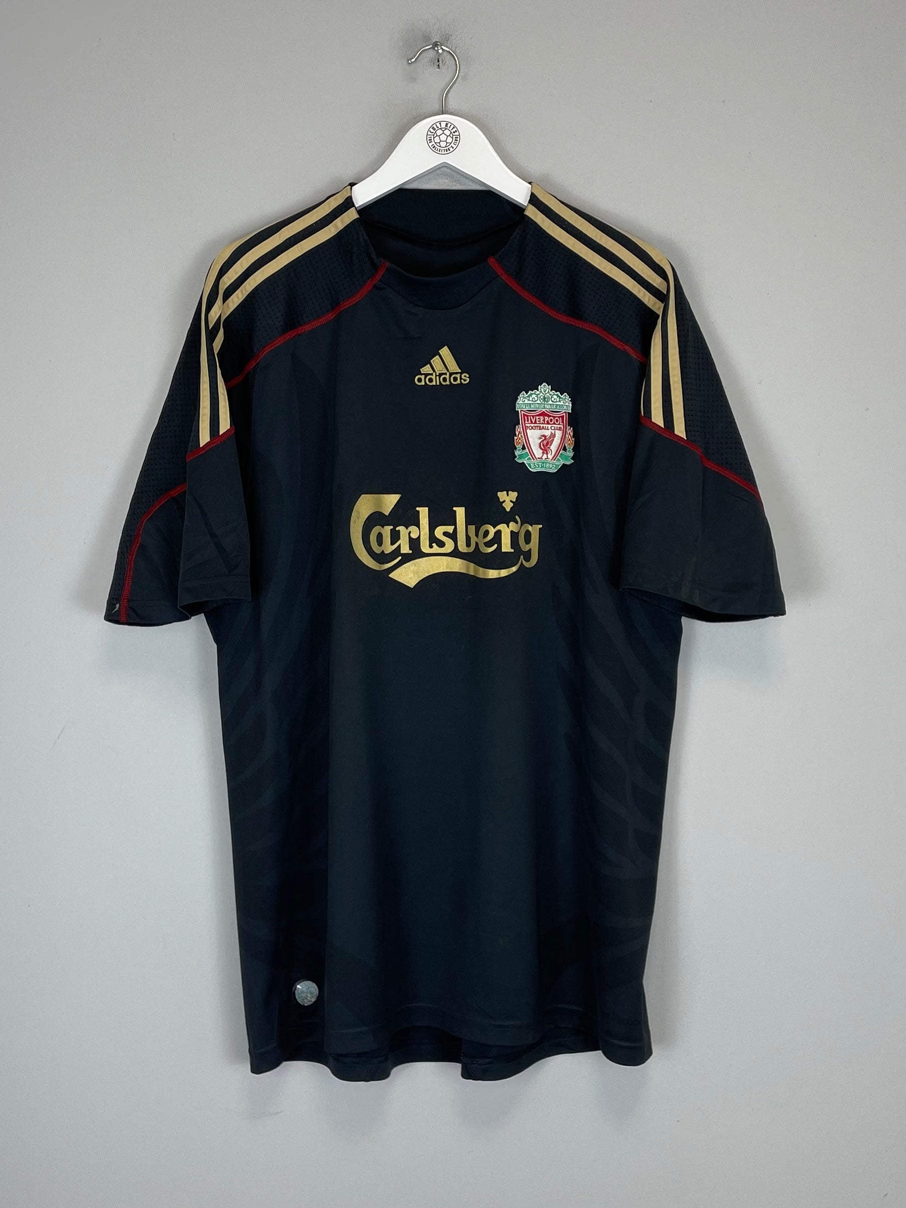 2009/10 LIVERPOOL AWAY SHIRT (XL) ADIDAS