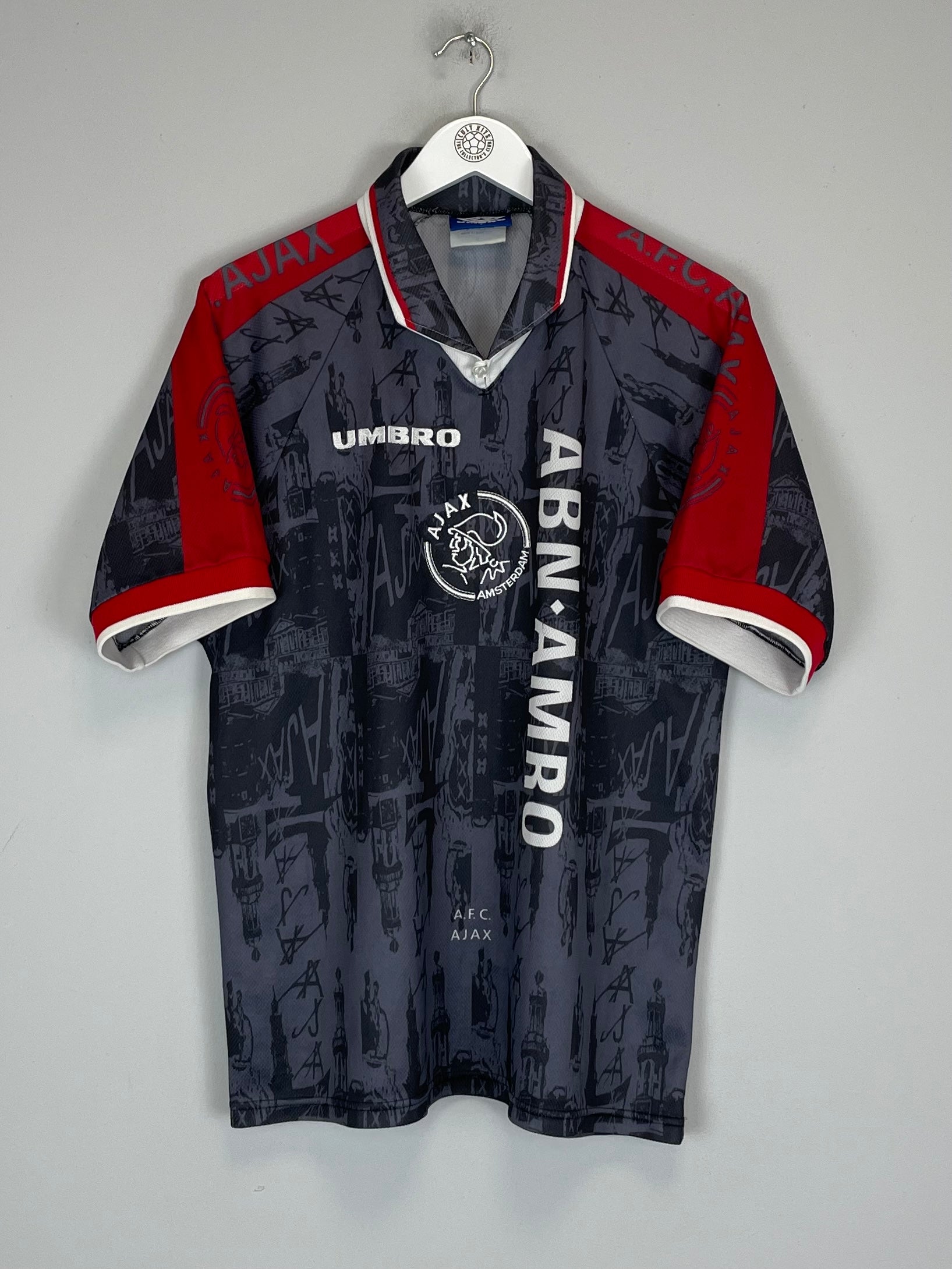 1996/97 AJAX AWAY SHIRT (L) UMBRO