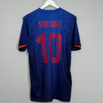 2014/15 NETHERLANDS SNEIJDER #10 AWAY SHIRT (M) NIKE