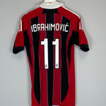 2012/13 AC MILAN IBRAHIMOVIC #11 *PLAYER ISSUE* HOME SHIRT (L) ADIDAS