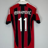 2012/13 AC MILAN IBRAHIMOVIC #11 *PLAYER ISSUE* HOME SHIRT (L) ADIDAS