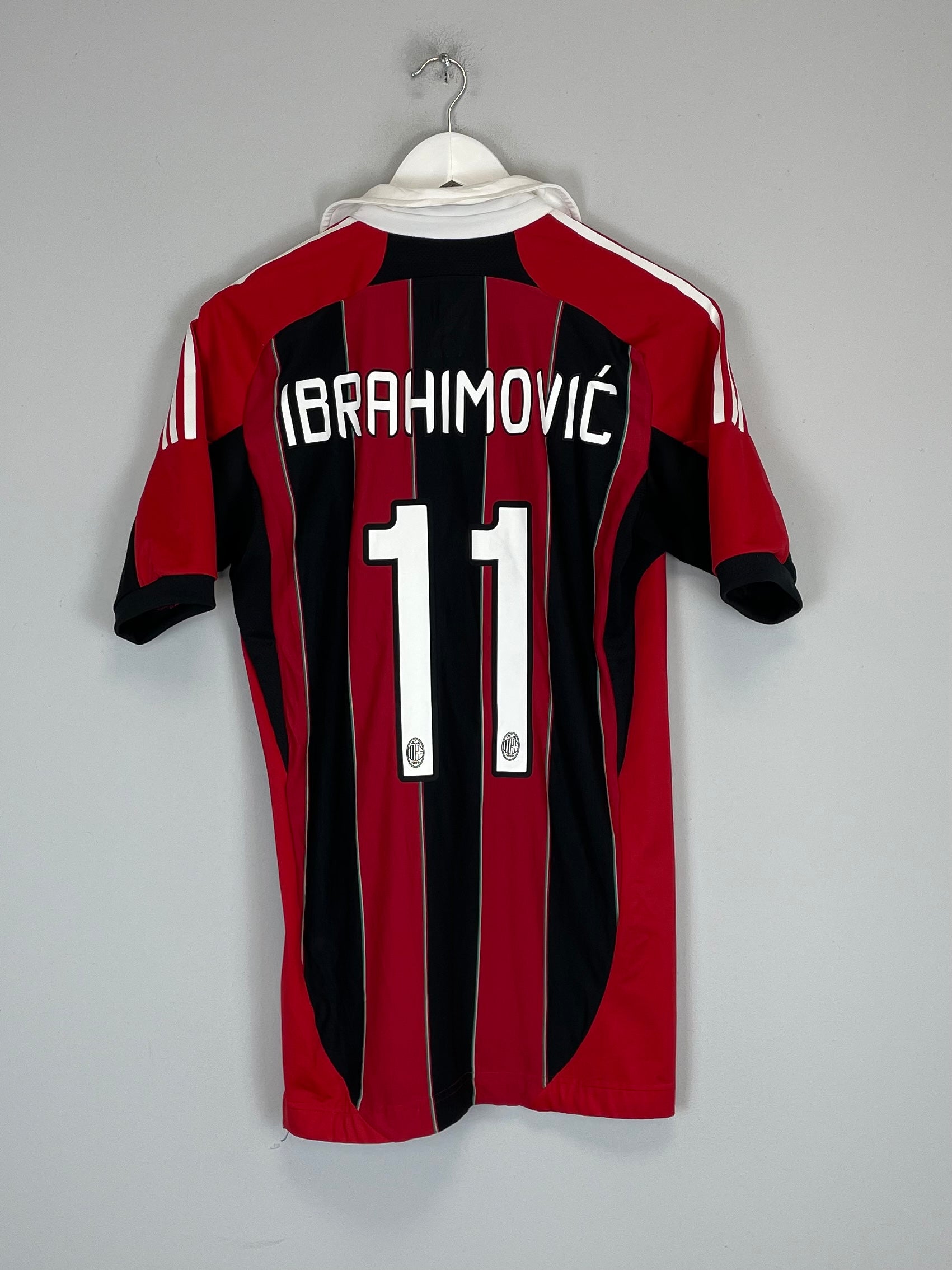 2012/13 AC MILAN IBRAHIMOVIC #11 *PLAYER ISSUE* HOME SHIRT (L) ADIDAS