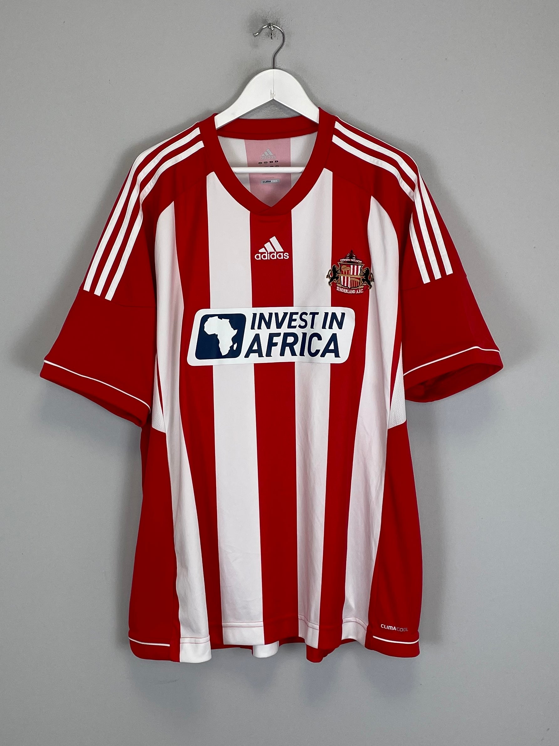 2012/13 SUNDERLAND HOME SHIRT (XXL) ADIDAS