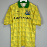 1990 NEWCASTLE UNITED AWAY SHIRT (M) UMBRO