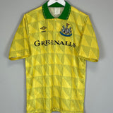 1990 NEWCASTLE UNITED AWAY SHIRT (M) UMBRO