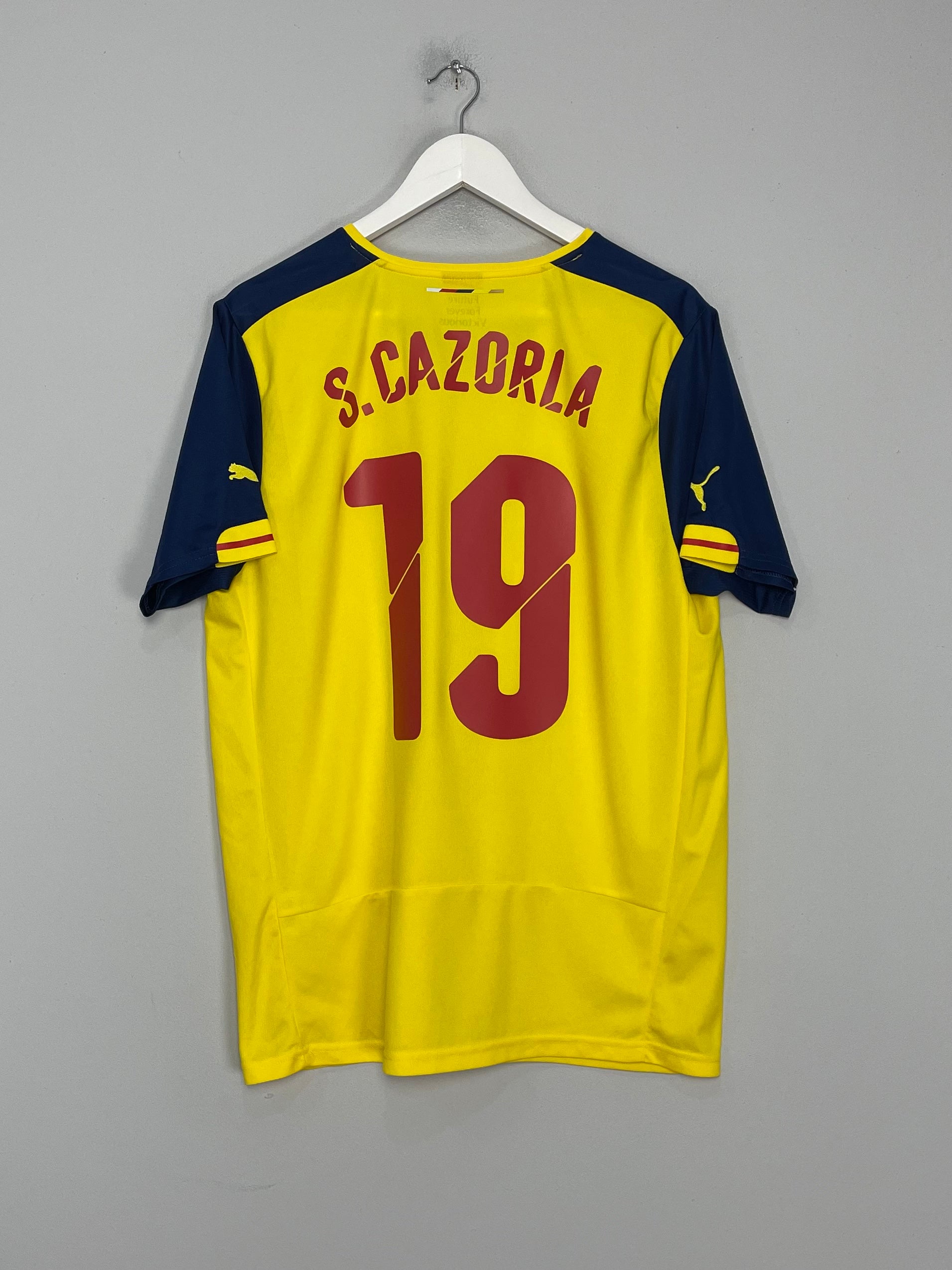 2014/15 ARSENAL S.CAZORLA #19 AWAY SHIRT (L) PUMA