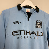 2012/13 MANCHESTER CITY HART #1 HOME SHIRT (S) UMBRO