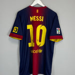 2012/13 BARCELONA MESSI #10 HOME SHIRT (L) NIKE