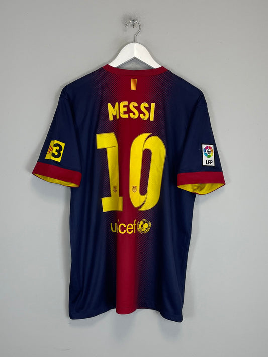 2012/13 BARCELONA MESSI #10 HOME SHIRT (L) NIKE