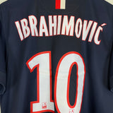 2014/15 PSG IBRAHIMOVIC #10 HOME SHIRT (L) NIKE