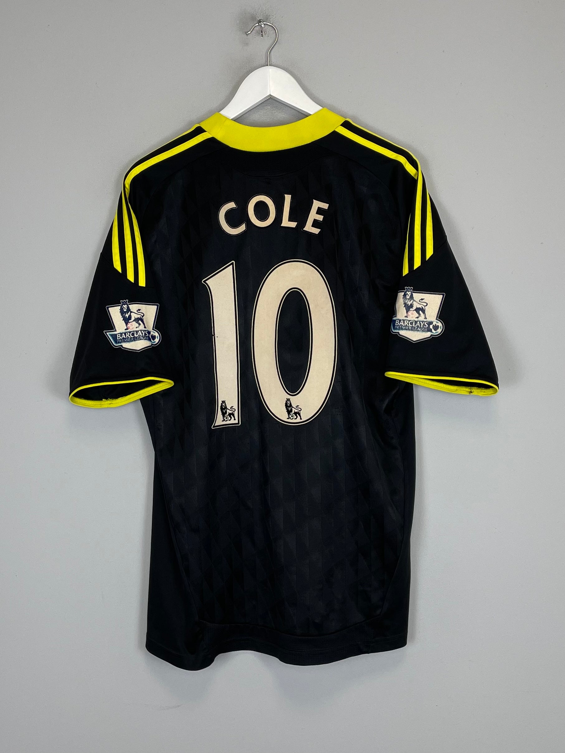 2010/11 LIVERPOOL COLE #10 THIRD SHIRT (L) ADIDAS