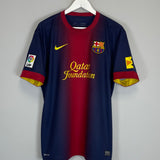 2012/13 BARCELONA MESSI #10 HOME SHIRT (L) NIKE