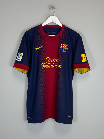 2012/13 BARCELONA MESSI #10 HOME SHIRT (L) NIKE