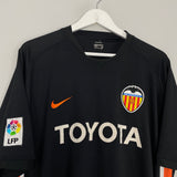 2006/07 VALENCIA SILVA #21 AWAY SHIRT (XXL) NIKE