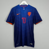 2014/15 NETHERLANDS SNEIJDER #10 AWAY SHIRT (M) NIKE