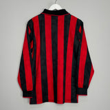 1994/95 AC MILAN L/S HOME SHIRT (M) LOTTO