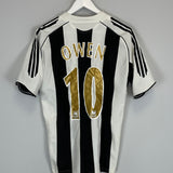 2005/07 NEWCASTLE UNITED OWEN #10 HOME SHIRT (S) ADIDAS