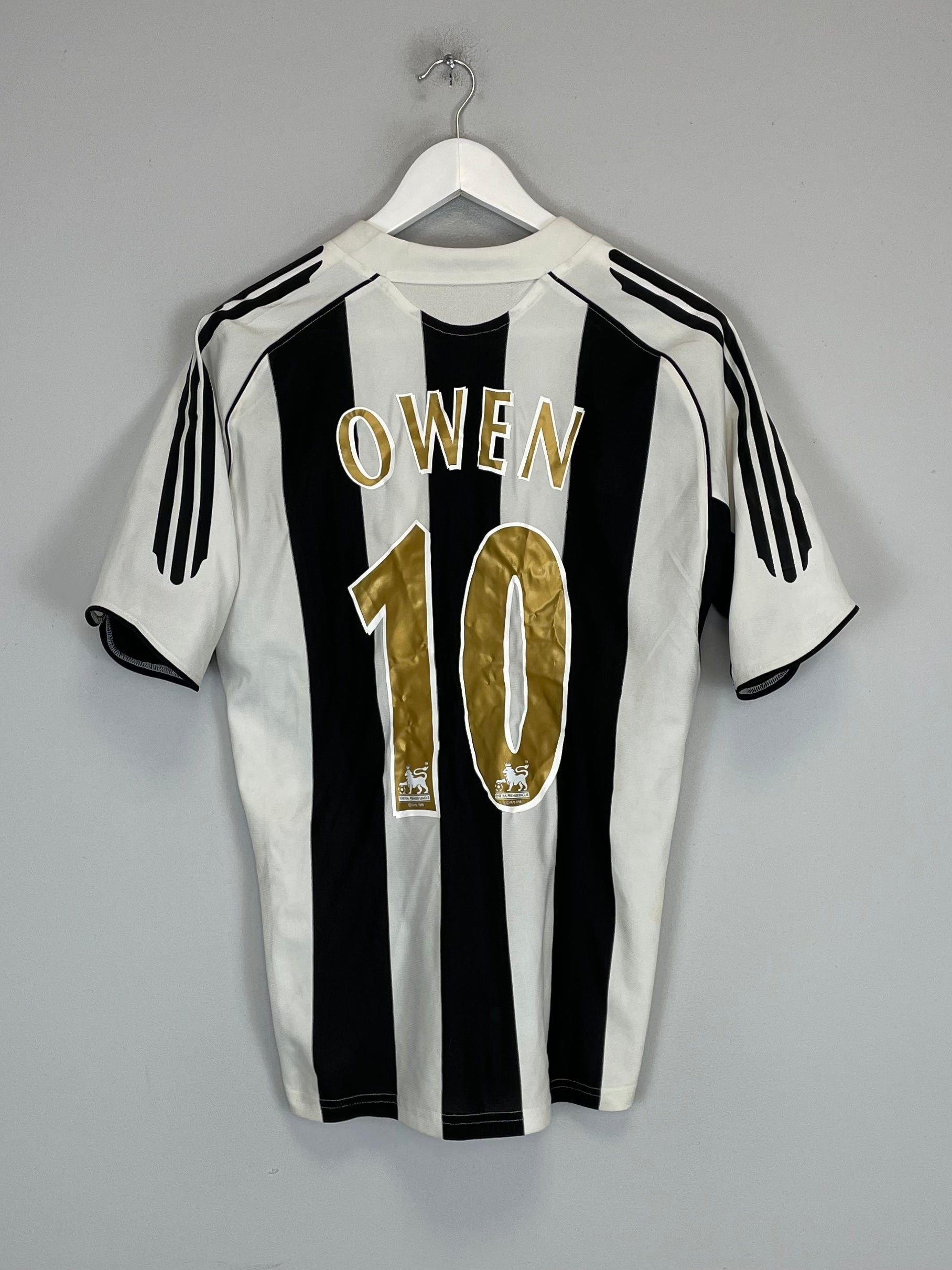 2005/07 NEWCASTLE UNITED OWEN #10 HOME SHIRT (S) ADIDAS