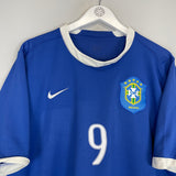 2006/07 BRAZIL RONALDO #9 AWAY SHIRT (L) NIKE