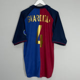 1999/00 BARCELONA GUARDIOLA #4 *CENTENARY* HOME SHIRT (L) NIKE