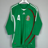 2008/10 MEXICO R.MARQUEZ #4 HOME SHIRT (M) ADIDAS