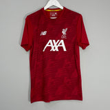 2019/20 LIVERPOOL TRAINING SHIRT (M) NEW BALANCE