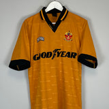 1995/96 WOLVES HOME SHIRT (M) NUTMEG