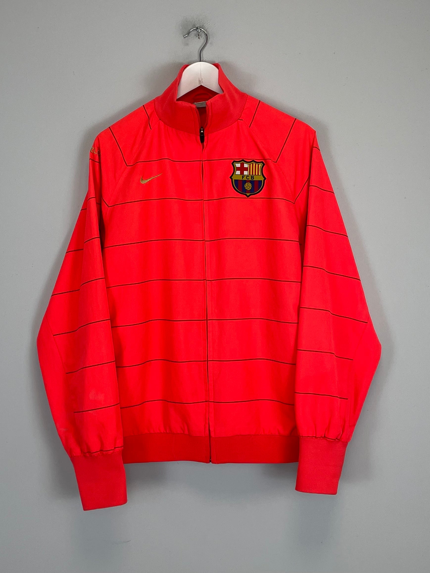 2009/11 BARCELONA TRACK JACKET (L) NIKE