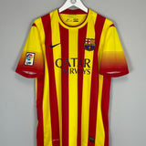 2013/14 BARCELONA PUYOL #5 AWAY SHIRT (L) NIKE