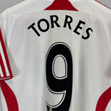 2007/08 LIVERPOOL TORRES #9 AWAY SHIRT (S) ADIDAS