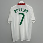 2008/09 PORTUGAL RONALDO #7 AWAY SHIRT (M) NIKE