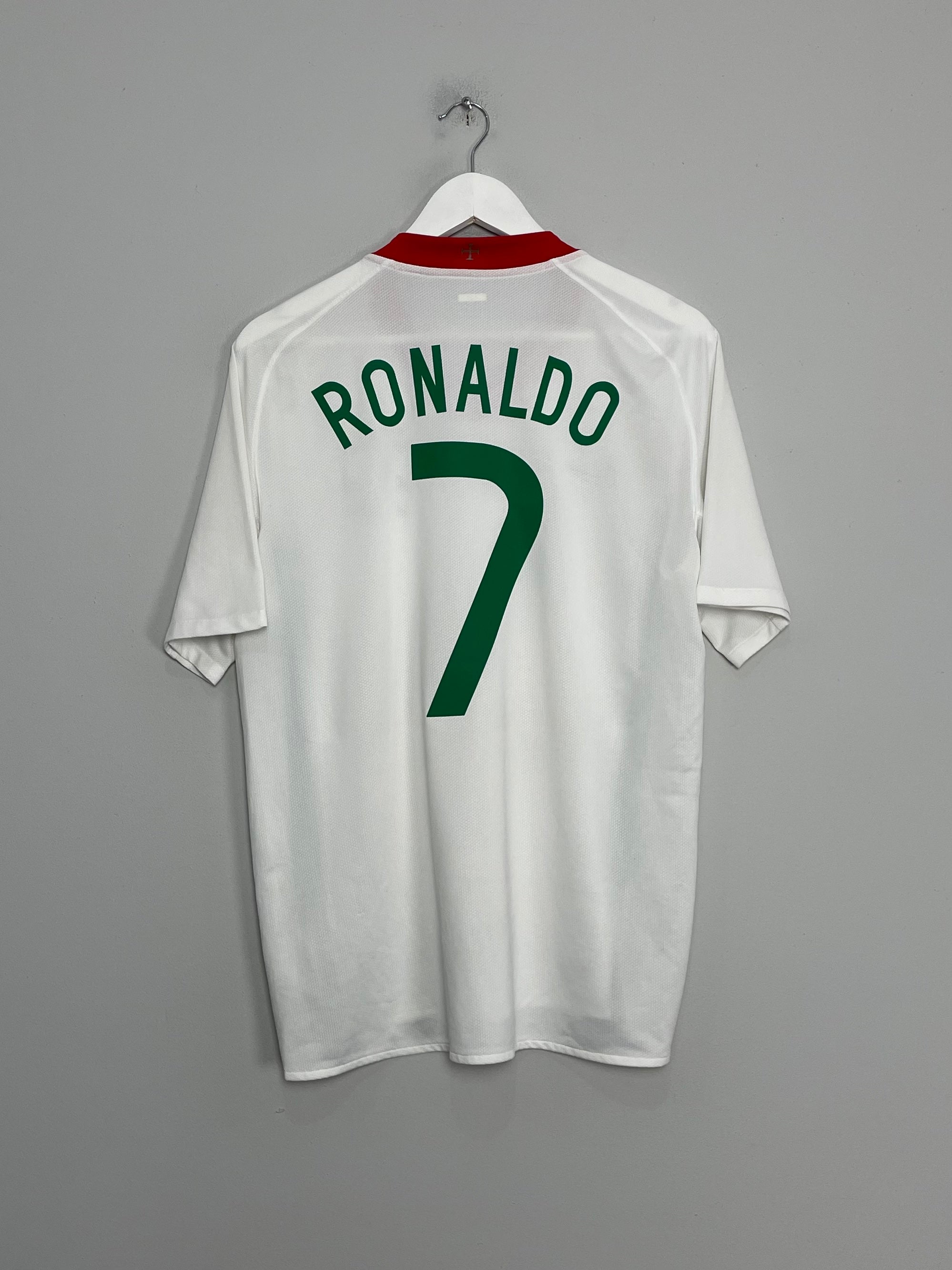 2008/09 PORTUGAL RONALDO #7 AWAY SHIRT (M) NIKE