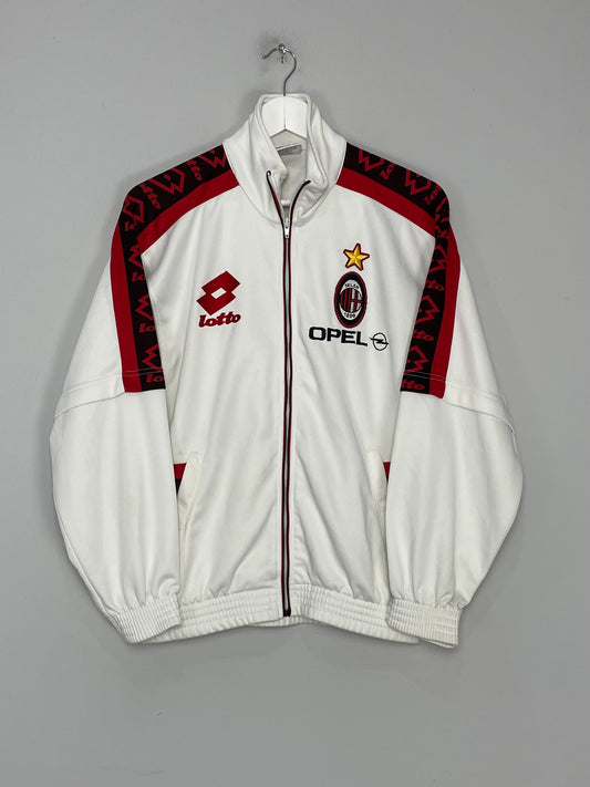 1995/96 AC MILAN TRACK JACKET (M) LOTTO