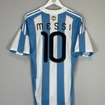 2010/11 ARGENTINA MESSI #10 HOME SHIRT (M) ADIDAS