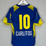 2005 BOCA JUNIORS CARLITOS #10 HOME SHIRT (S) NIKE