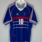 1998/00 FRANCE ZIDANE #10 HOME SHIRT (L) ADIDAS