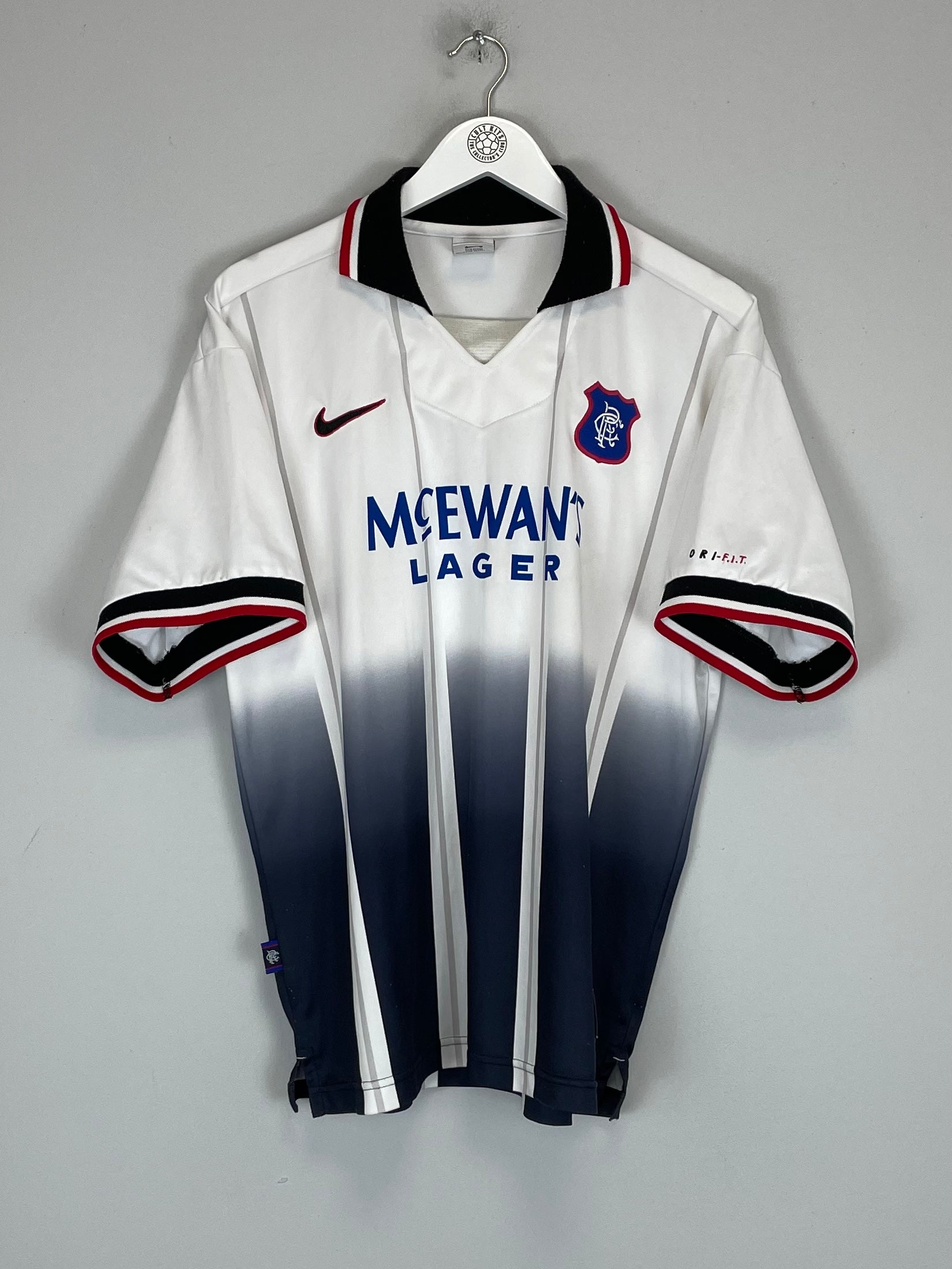 1997/99 RANGERS AWAY SHIRT (L) NIKE