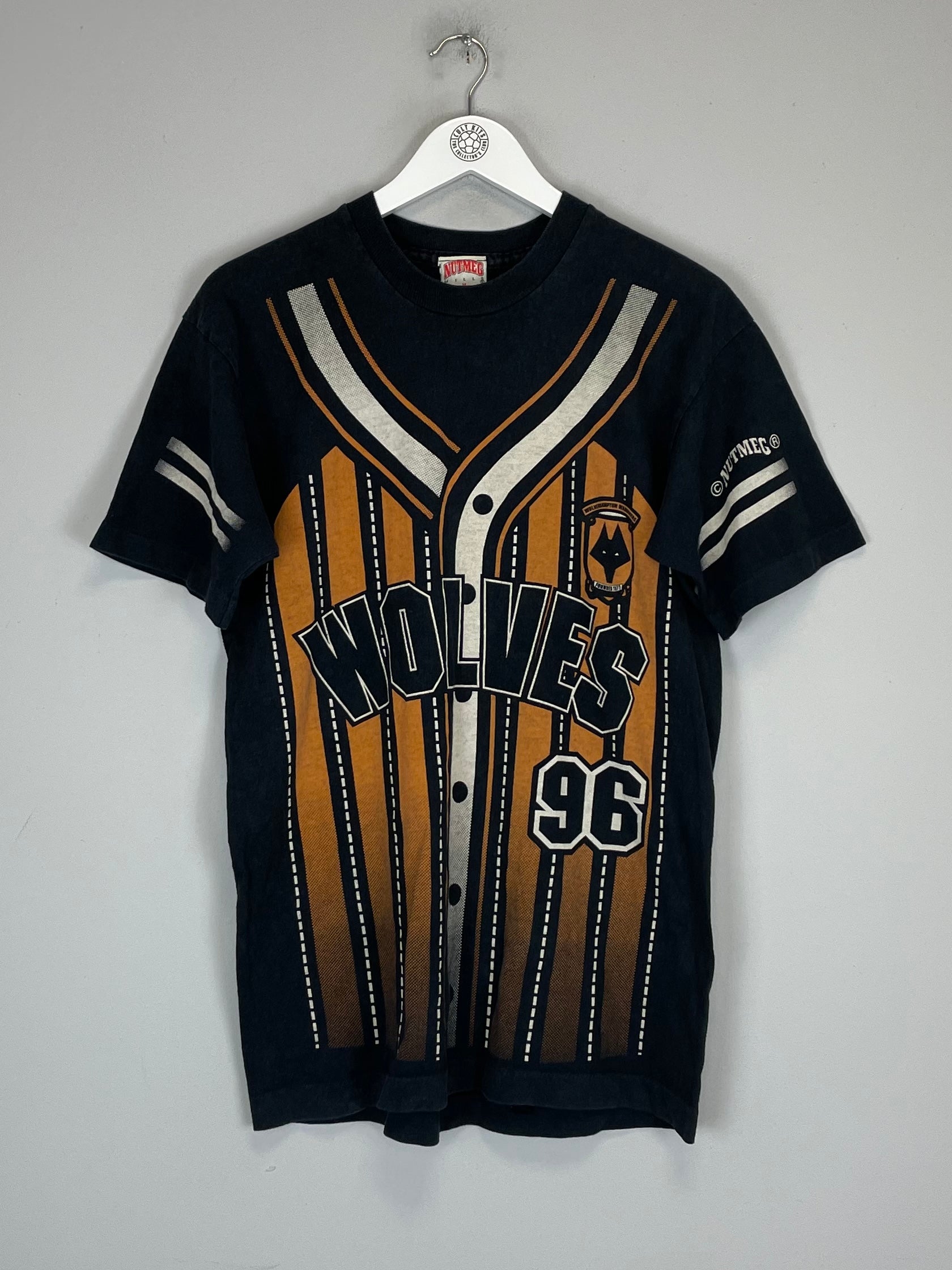 1996 WOLVES T-SHIRT (M) NUTMEG