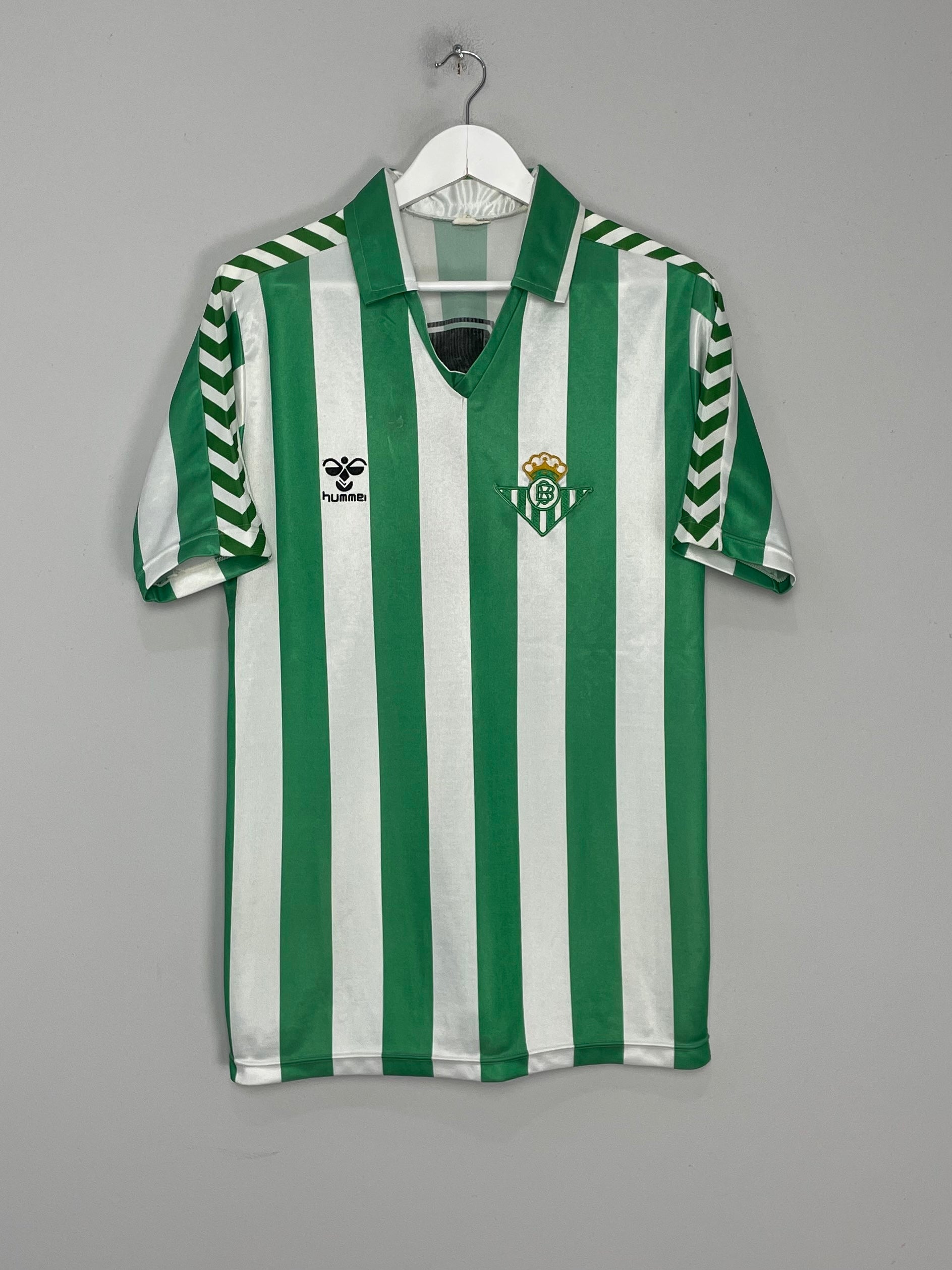 1988/90 REAL BETIS #3 HOME SHIRT (L) HUMMEL