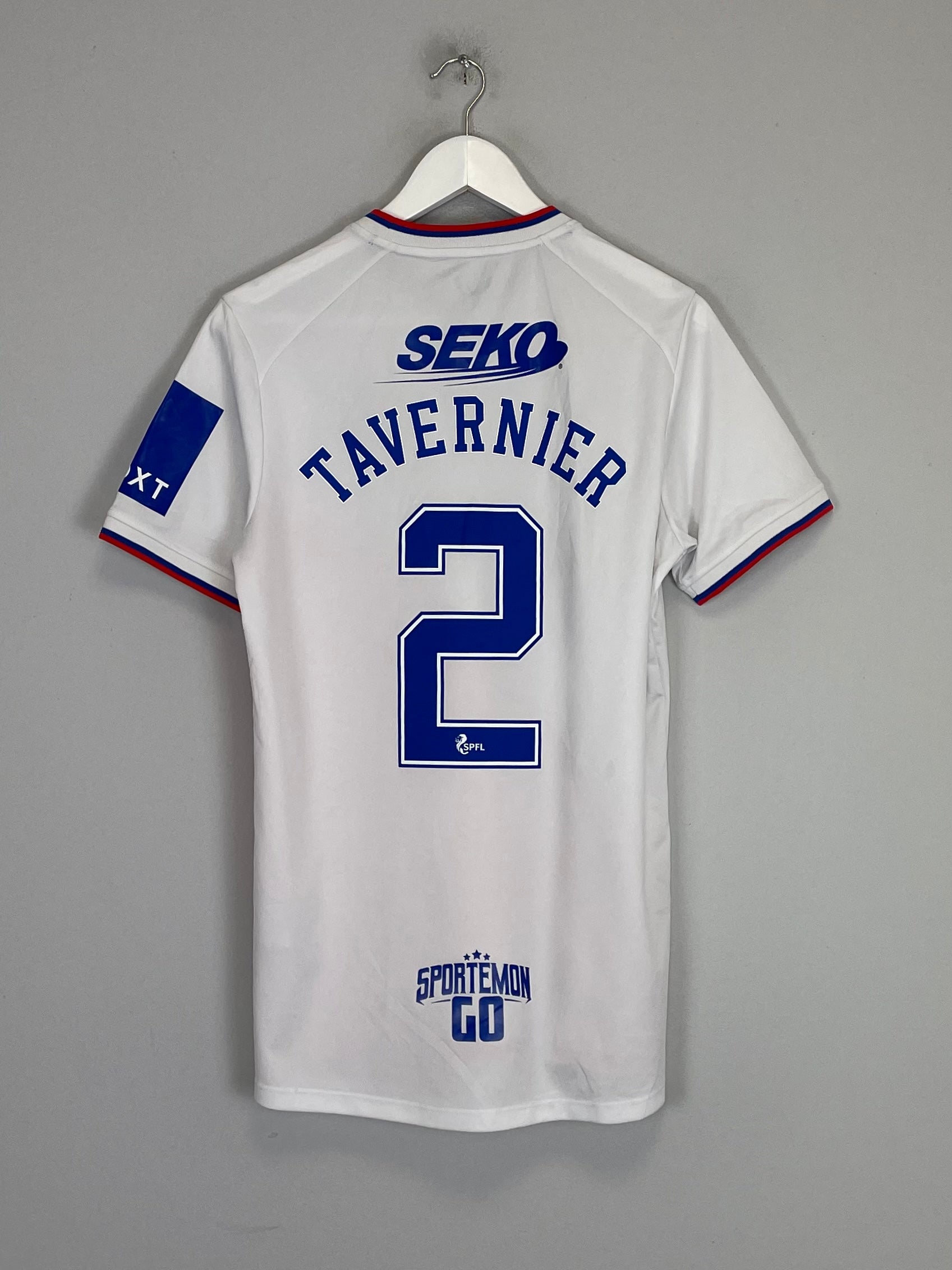 2022/23 RANGERS TAVERNIER #2 AWAY SHIRT (S) CASTORE