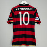 2008 FLAMENGO #10 WOMENS HOME SHIRT (M) NIKE