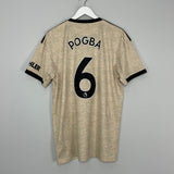 2019/20 MANCHESTER UNITED POGBA #6 AWAY SHIRT (L) ADIDAS