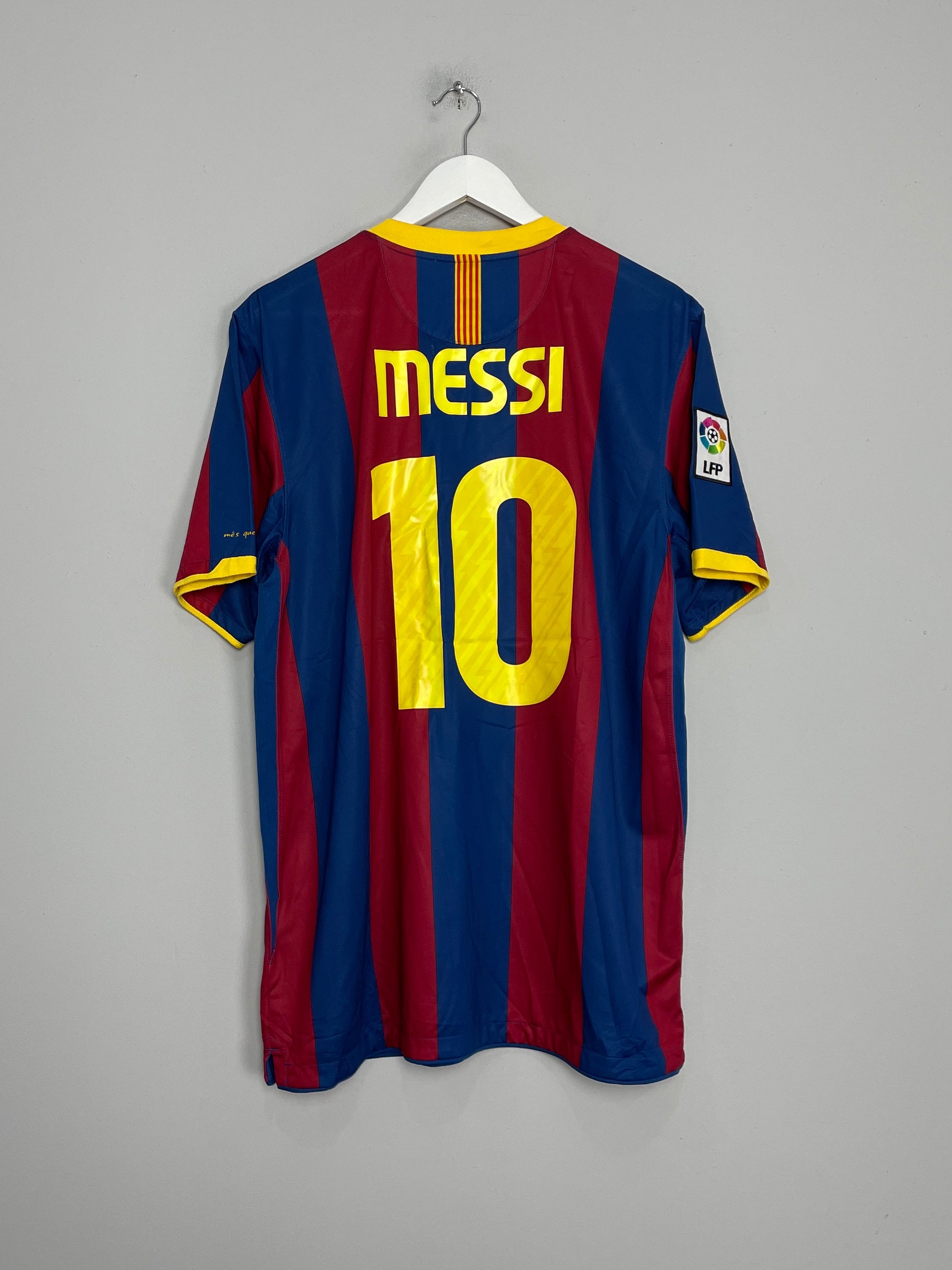 2010/11 BARCELONA MESSI #10 HOME SHIRT (XL) NIKE