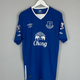 2015/16 EVERTON MIRALLAS #11 HOME SHIRT (XL) UMBRO