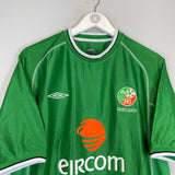 2001/03 IRELAND HOME SHIRT (XL) UMBRO