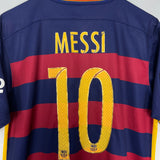 2015/16 BARCELONA MESSI #10 HOME SHIRT (L) NIKE