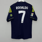 2012/13 REAL MADRID RONALDO #7 AWAY SHIRT (M) ADIDAS