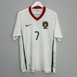 2008/09 PORTUGAL RONALDO #7 AWAY SHIRT (M) NIKE