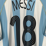 2005/07 ARGENTINA MESSI #18 HOME SHIRT (L) ADIDAS